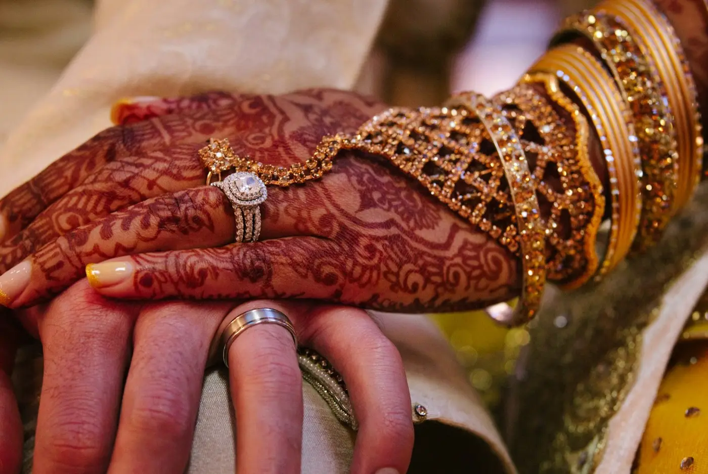 Bridal mehendi henna design — Indian destination wedding transportation Switzerland